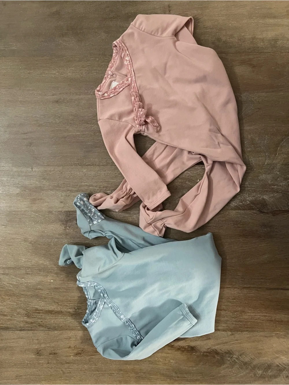 Maniére Child 9 Month Sleeper Bundle Pink and Blue